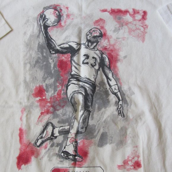 Vintage Jordan Legend T-shirt Michael Jordan 23 Boys Kids Never Worn VG XL RARE - Picture 2 of 7